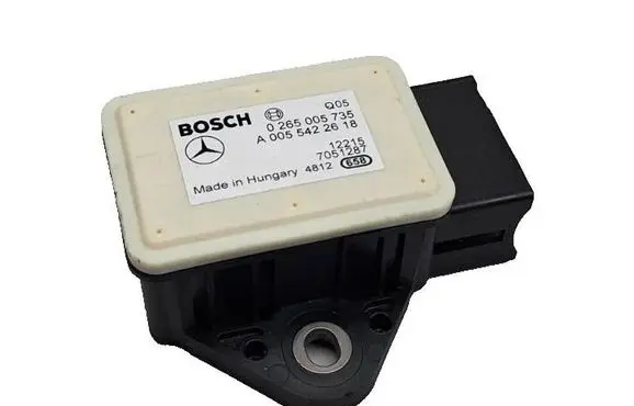 ESP acceleration yaw rate sensor