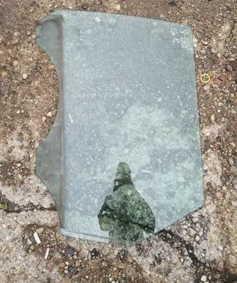 Volvo V50 Rear door window glass