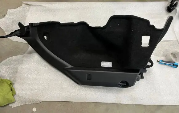 Lexus UX Centre console side trim rear 6473076030