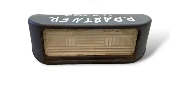 Peugeot Partner Number plate light 3202000531 9683421680