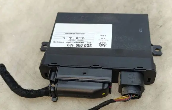 Volkswagen Touareg I Keyless (KESSY) go control unit/module 3D0909139 5WK48494 5WK48825