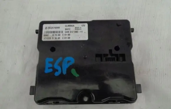 Renault Espace - Grand espace V Air conditioning/heating control unit 285257609R