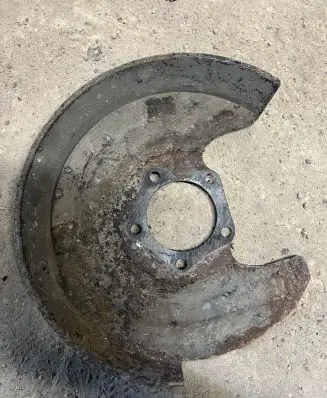 Audi A6 S6 C5 4B Rear brake disc plate dust cover 