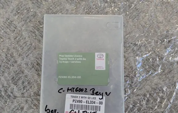 Toyota RAV 4 (XA50) Navigation maps CD/DVD PZ490-EL334-00