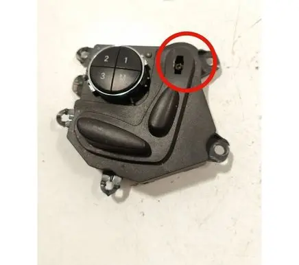 Mercedes-Benz E W211 Seat control switch 2118218079 03464235