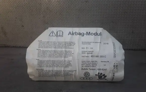 Audi A8 S8 D3 4E Passenger airbag 4E0880203C