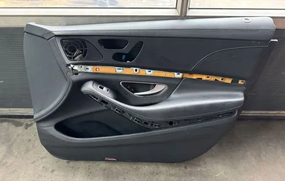 Front door card panel trim