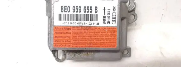 Audi A4 S4 B6 8E 8H Airbag control unit/module 8E0959655B