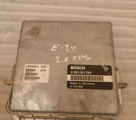 BMW 5 E34 Engine control unit/module 0281001294 2245905