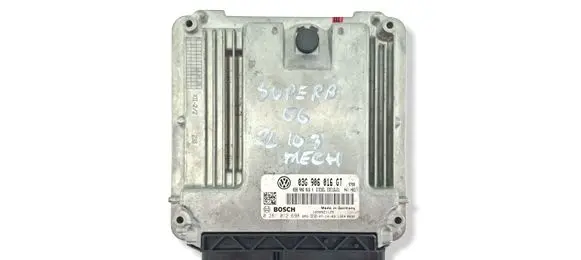 Skoda Superb B5 (3U) Engine control unit/module 03G906016GT 038906016K 0281012698