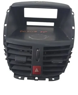 Peugeot 207 Dash center air vent grill 96724726ZD A1099880