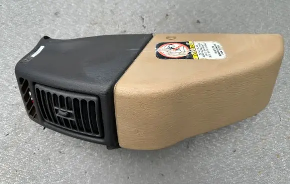 Dashboard side air vent grill/cover trim