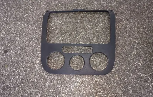 Climate control/heater control trim