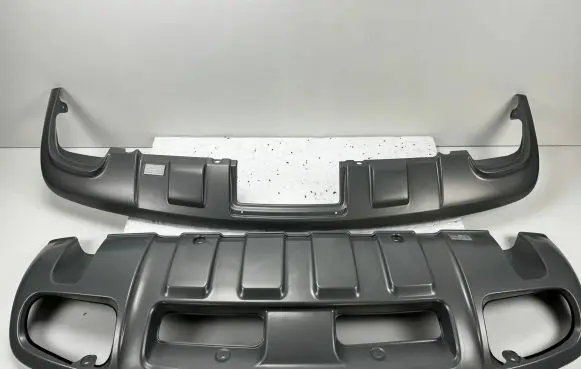Volkswagen Touareg I Front bumper lip 7L0071611 KBA38938