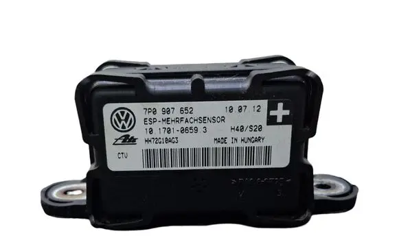 Volkswagen Touareg II ESP acceleration yaw rate sensor 7P0907652