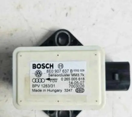 Audi A4 S4 B7 8E 8H ESP acceleration yaw rate sensor 8E0907637B 0265005618