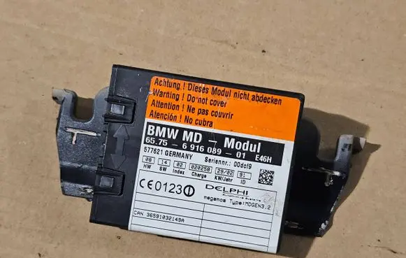 BMW 3 E46 Alarm control unit/module 6916089 36591032149A 020258