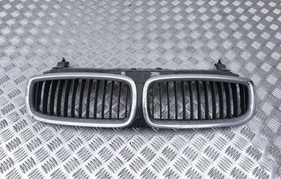 BMW 7 E65 E66 Front bumper upper radiator grill 7037727 51137037727