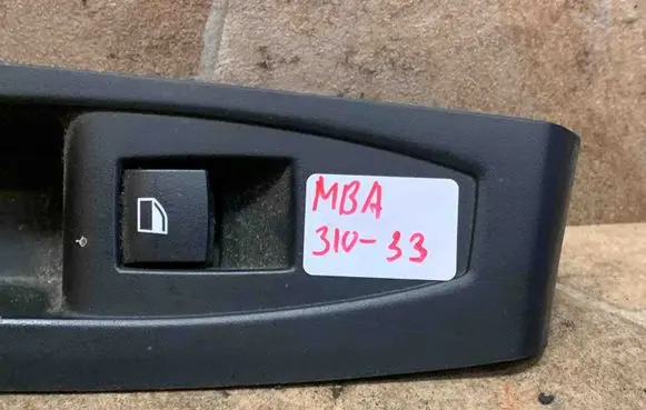 Electric window control switch