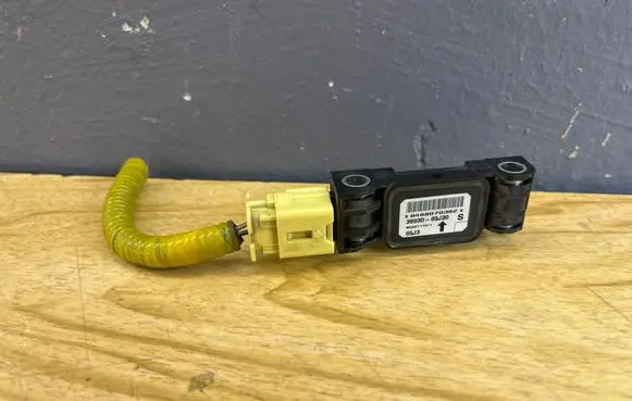 Airbag deployment crash/impact sensor