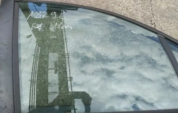 Fiat Ulysse Front door window glass four-door