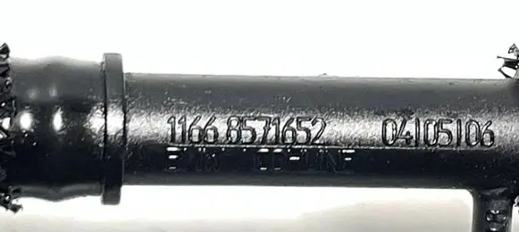 Toyota Verso Vacuum line/pipe/hose 8571652 27979