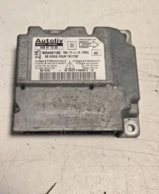 Peugeot 307 Airbag control unit/module 9654491180