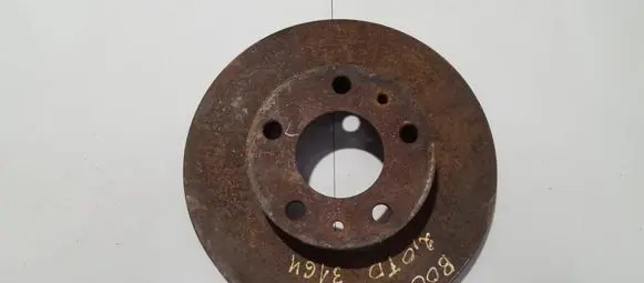 Fiat Ducato Front brake disc ventiliuojamas
