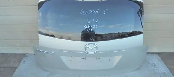 Mazda 5 Tailgate/trunk/boot lid