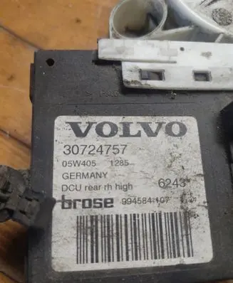 Volvo S40 Rear door window regulator motor 994584107 30724757 05W405