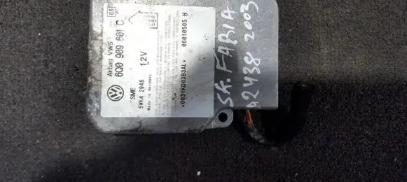 Skoda Fabia Mk1 (6Y) Airbag control unit/module 6q0909601c 5wk42948