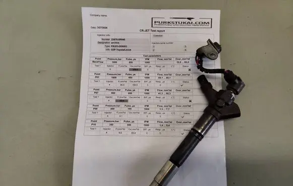 Toyota Avensis T250 Fuel injector 236700R040
