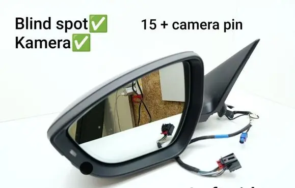 Front door electric wing mirror