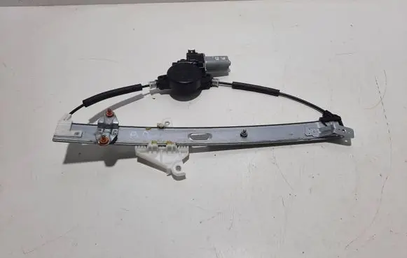Sliding door window regulator with motor