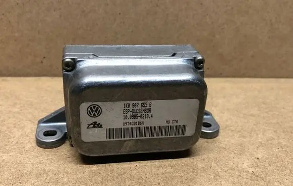 Volkswagen Touran I ESP acceleration yaw rate sensor 1K0907655B
