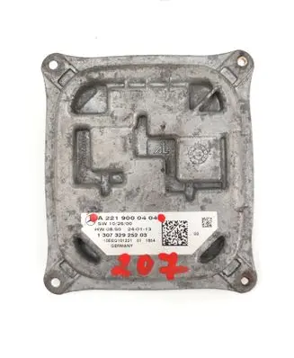 Mercedes-Benz S W221 Headlight ballast module Xenon A2219000404 130732925203 10EEG101231