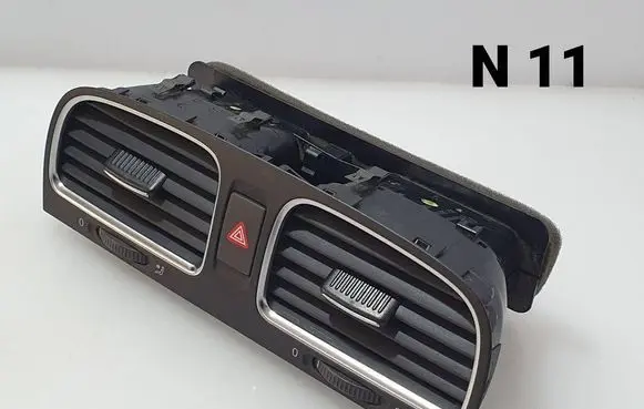 Volkswagen Golf VI Dash center air vent grill 5K0819728M 5K0815735D 5K0815736