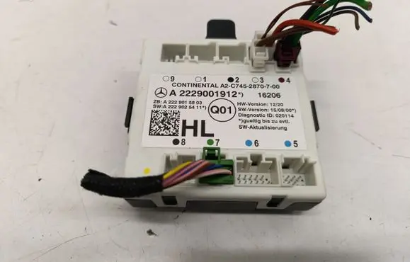 Mercedes-Benz C W205 Door control unit/module A2229001912