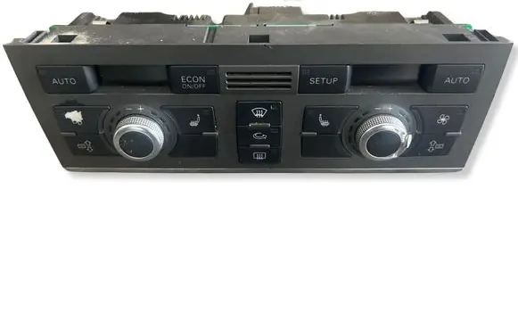 Audi A6 S6 C6 4F Climate control unit 4F1820043J 4F0910043 5HB00883304