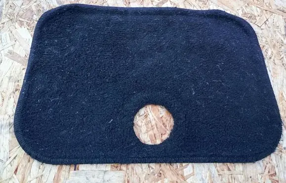Fiat Freemont Rear floor mat 1BG26TRMAD 58946U