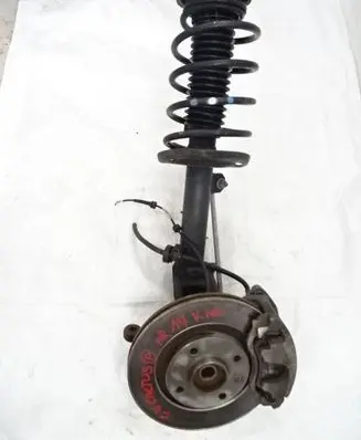 Front wheel hub spindle knuckle