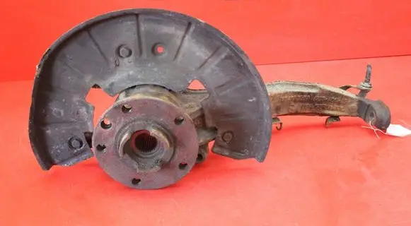 Porsche Cayenne (9PA) Front wheel hub spindle knuckle 7L0407258A