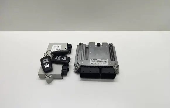 BMW 5 F10 F11 Engine ECU kit and lock set 0281017325 8511907 9257038