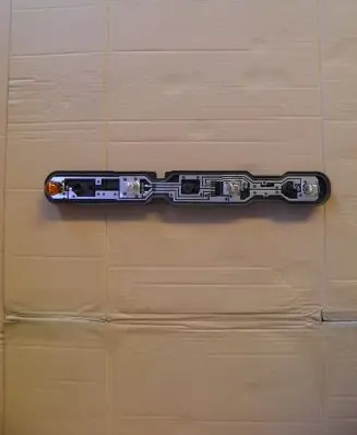 Opel Movano B Tail light bulb cover holder