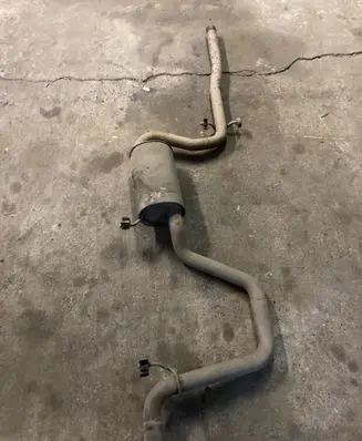 Volkswagen Golf VI Muffler/silencer 1K0253411CK