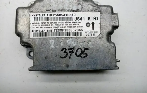 Chrysler Sebring (ST-22 - JR) Airbag control unit/module P56054105AD 39754C