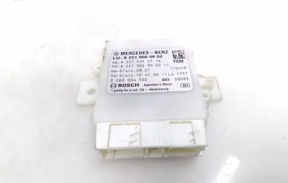 Mercedes-Benz S W221 Parking PDC control unit/module 0263004502 A2219000804 A2215452716