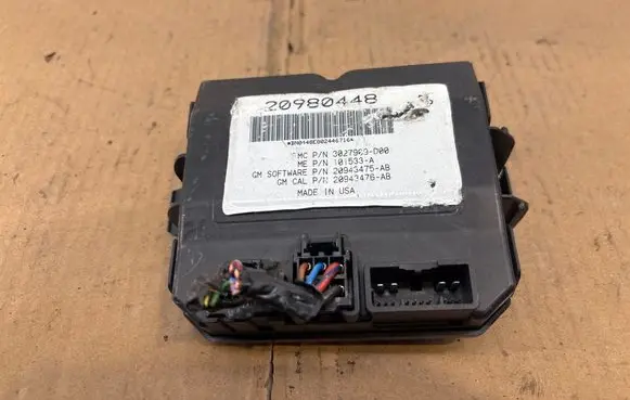 Opel Insignia A Other control units/modules 20980448 30279C9D00 20943475B