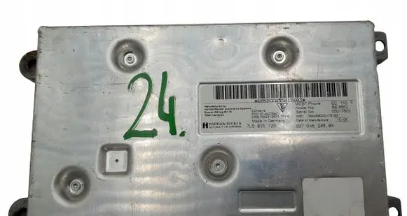 Porsche Cayenne (9PA) Bluetooth control unit module 7L5035729