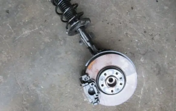Peugeot 3008 II Front wheel hub spindle knuckle